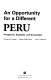 An opportunity for a different Peru : prosperous, equitable, and governable /