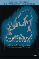 The Marshall plan : fifty years after /