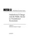 Institutional change and the public sector in transitional economies /