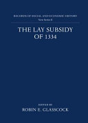 The lay subsidy of 1334 /