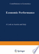 Economic performance : a look at Austria and Italy /