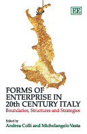 Forms of enterprise in 20th century Italy : boundaries, structures and strategies /