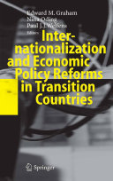 Internationalization and economic policy reforms in transition countries /