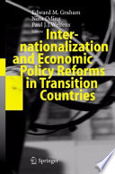 Internationalization and economic policy reforms in transition countries /