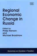 Regional economic change in Russia /