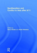 Neoliberalism and conflict in Asia after 9/11 /