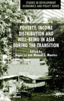 Poverty, income distribution and well-being in Asia during the transition /