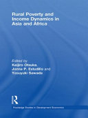 Rural poverty and income dynamics in Asia and Africa /