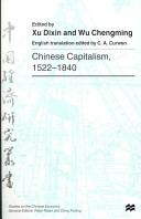 Chinese capitalism, 1522-1840 /