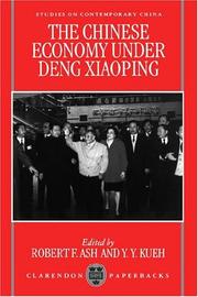 The Chinese economy under Deng Xiaoping /