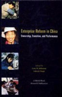 Enterprise reform in China : ownership, transition, and performance /