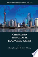 China and the global economic crisis /