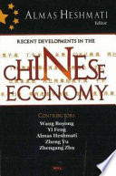 Recent developments in the Chinese economy /