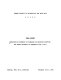 Consultative Workshop on Research on Maritime Shipping and Trade Networks in Southeast Asia (I-W7) : Cisarua, West Java, Indonesia, November 20-27, 1984 : final report /