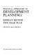 Practical approaches to development planning : Korea's second five-year plan /