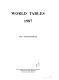 World tables, 1987.
