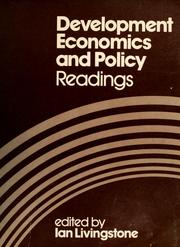 Development economics and policy : readings /