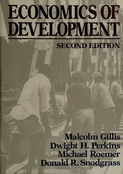 Economics of development /