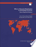 Effects of financial globalization on developing countries : some empirical evidence /