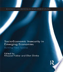 Socio-economic insecurity in emerging economies : building new spaces /