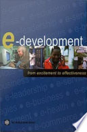 E-development : from excitement to effectiveness /