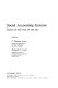 Social accounting systems : essays on the state of the art /