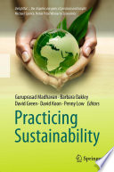 Practicing sustainability