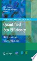 Quantified eco-efficiency : an introduction with applications /