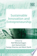Sustainable innovation and entrepreneurship /