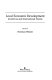Local economic development : incentives and international trends /