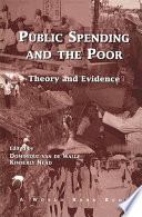 Public spending and the poor : theory and evidence /