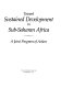 Toward sustained development in sub-Saharan Africa : a joint program of action.