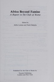 Africa beyond famine : a report to the Club of Rome /