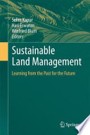 Sustainable land management : learning from the past for the future /