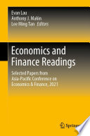 Economics and Finance Readings : Selected Papers from Asia-Pacific Conference on Economics & Finance, 2021 /