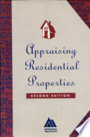 Appraising residential properties.