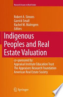 Indigenous peoples and real estate valuation /