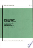 Near East readings on agricultural investments projects : selected papers presented at the Near East Workshop on Agricultural Investment Projects, Rome, 9 January - 10 February, 1978.