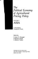 The Political economy of agricultural pricing policy /