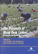 The dynamics of hired farm labour : constraints and community responses /