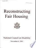 Reconstructing fair housing /