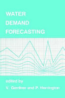Water demand forecasting : proceedings of a workshop /