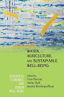 Water, agriculture, and sustainable well-being /