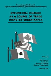 Structural change as a source of trade disputes under NAFTA /
