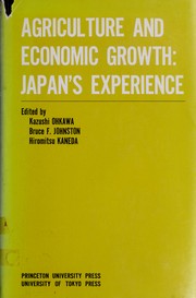 Agriculture and economic growth : Japan's experience /