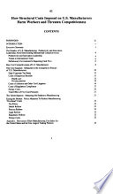 The state of U.S. industry : hearing before the Committee on Energy and Commerce, House of Representatives, One Hundred Eighth Congress, second session, March 24, 2004.