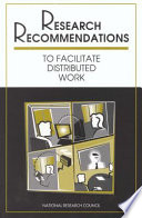 Research recommendations : to facilitate distributed work /