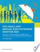 Asia small and medium-sized enterprise monitor 2020.