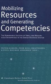 Mobilizing resources and generating competencies : the remarkable success of small and medium-sized enterprises in the Danish business system /