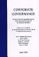 Corporate governance : improving competitiveness and access to capital in global markets : a report to the OECD /